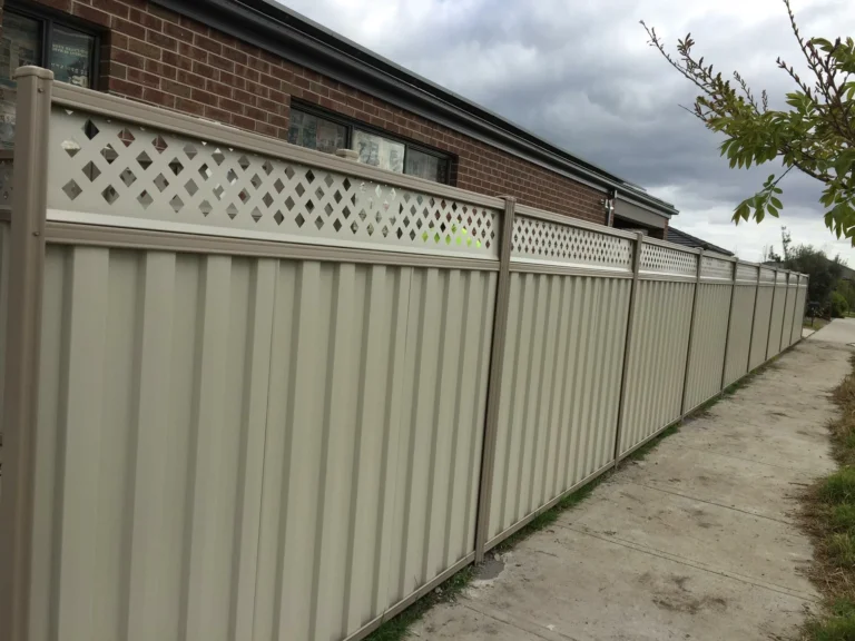 Durable Colorbond fencing installation in Pakenham