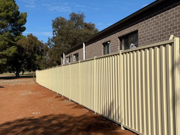 Colorbond fencing providing privacy and security in Narre Warren