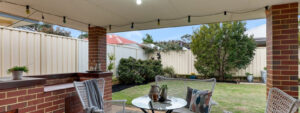 Colorbond fence installed at a Pakenham home