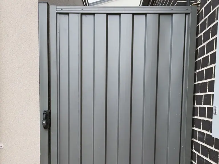 Custom Colorbond gate design Pakenham