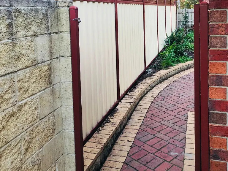 Pedestrian Colorbond gate in Pakenham